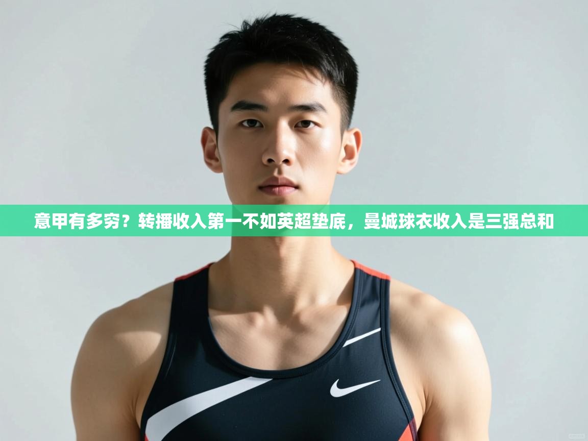 蓝鲸体育官网-意甲有多穷？转播收入第一不如英超垫底，曼城球衣收入是三强总和  第4张